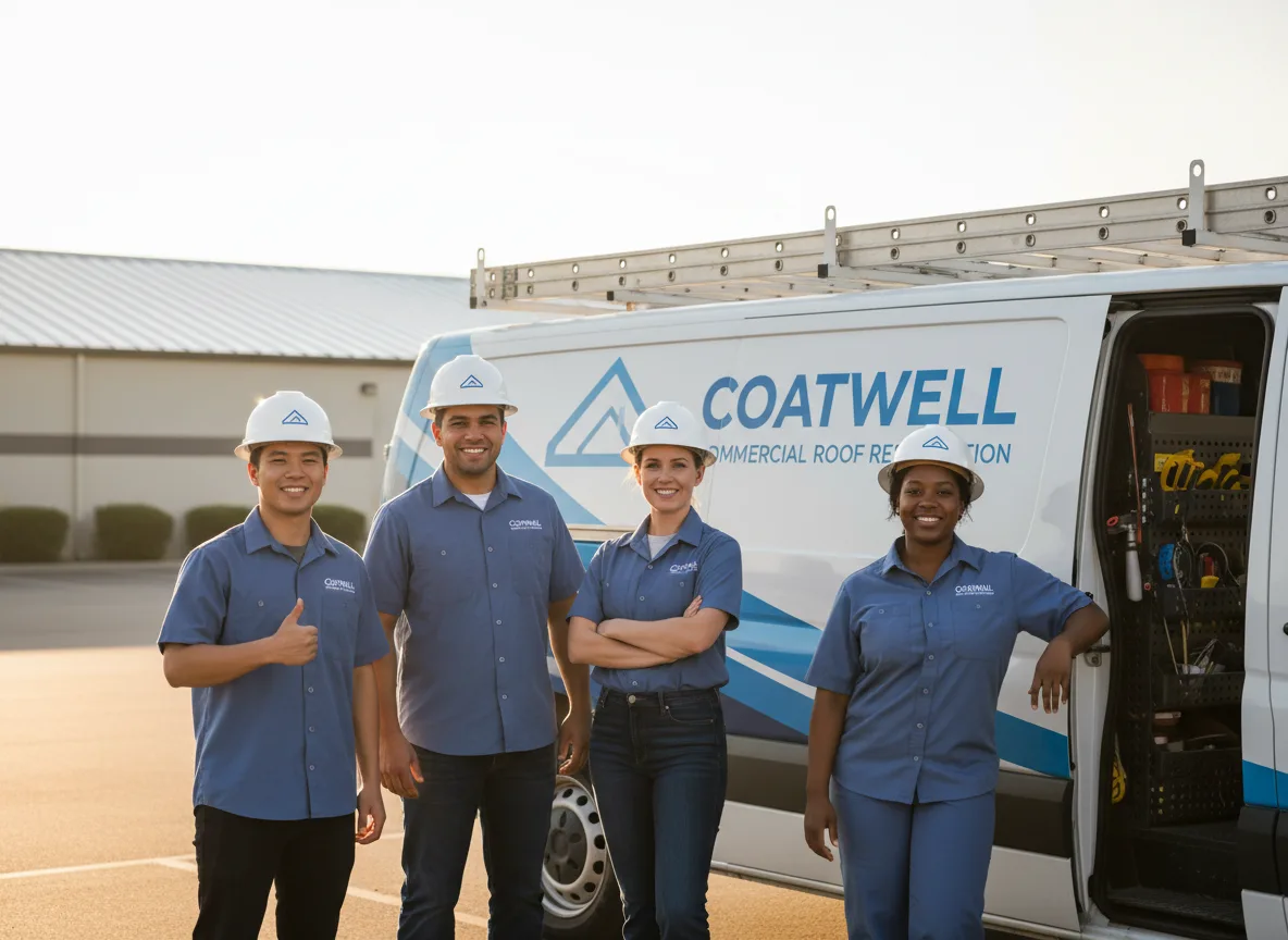 Commercial roof coating company in Topsham, ME